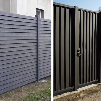 Какой забор лучше – бетонный или из профнастила