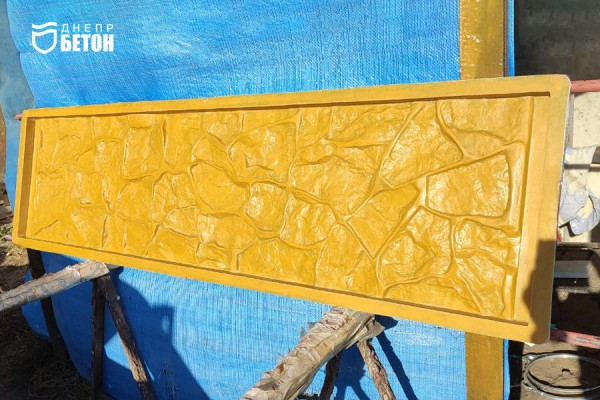 Форма для європаркану Бутовий камінь (72) - склопластик