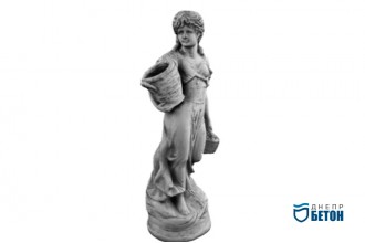 Форма для скульптуры Девушка с корзиной