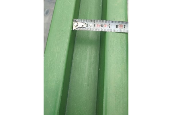 Форма(стеклопластик) столб для еврозабора (гладкий) на 5плит