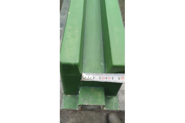 Форма(стеклопластик) столб для еврозабора (гладкий) на 5плит