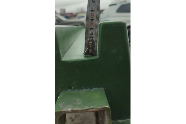 Форма(стеклопластик) столб для еврозабора (гладкий) на 5плит