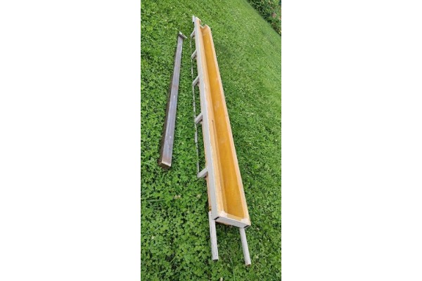 Форма(стеклопластик) столб для еврозабора (гладкий) на 4 плиты