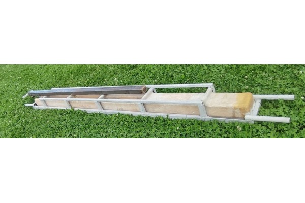 Форма(стеклопластик) столб для еврозабора (гладкий) на 4 плиты